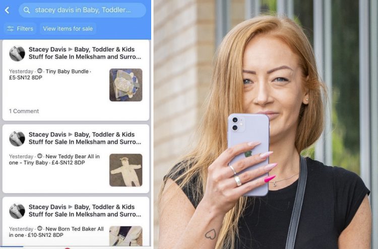 Evil mother jailed for child cruelty flogged dead baby’s possessions on Facebook