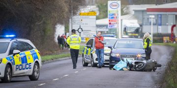 Woman rushed to hospital after crashing moped on busy Chippenham route