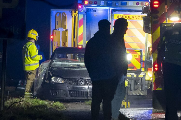 Woman suffers head injuries in two-vehicle crash on A4 near Chippenham