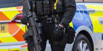 Firearms officers descend on site in Trowbridge over weapons fears
