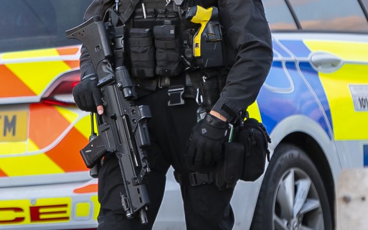 Firearms officers descend on site in Trowbridge over weapons fears