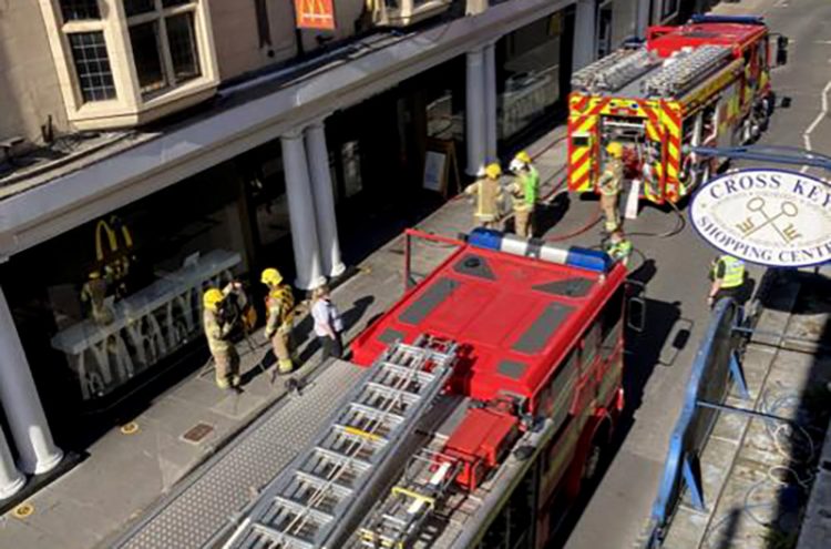 18-year-old man appears in court charged with McDonald’s arson attack