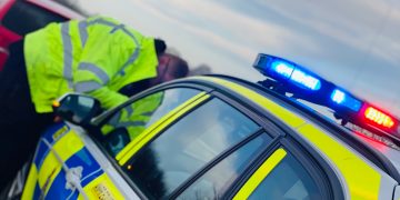 Police fine driver who deliberately covered number plates with mud on M4