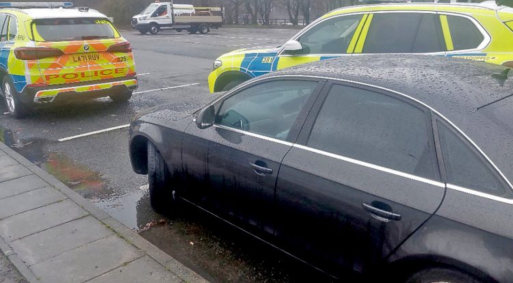 Suspected illegal immigrants arrested after police stop car over tinted windows