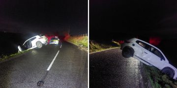 Two people arrested ‘after fleeing early-morning crash’ near Westbury