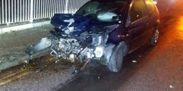 ‘Young male’ arrested after crashing car into wall in Wiltshire village