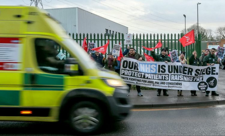 Public warned to ‘think carefully’ before calling 999 during ambulance strike