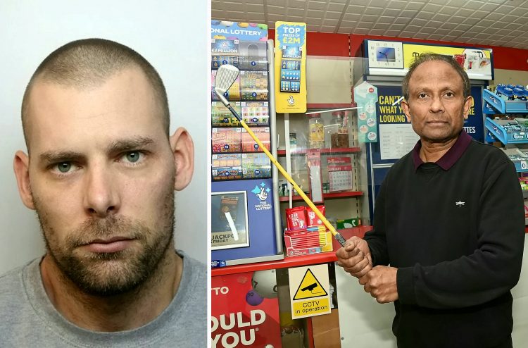 Swindon shopkeeper threatened with knife by murderer ‘glad he’s behind bars’