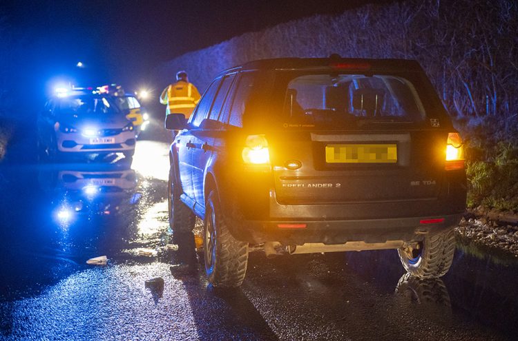 Suspected drug driver arrested after ‘parking in middle of country lane’