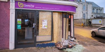 Driver ploughs car through front of Trowbridge restaurant in dramatic smash