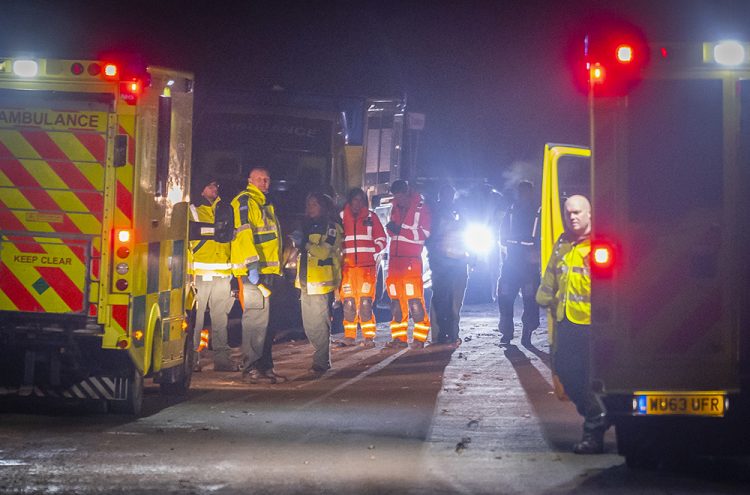 Armed police and at least 15 medics scrambled to incident at traveller site
