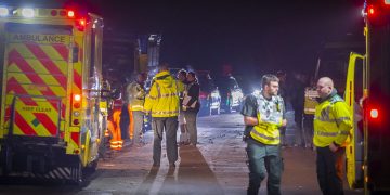 Armed police and at least 15 medics scrambled to incident at traveller site