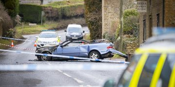 One dead and two seriously hurt as car ploughs into women and young boy