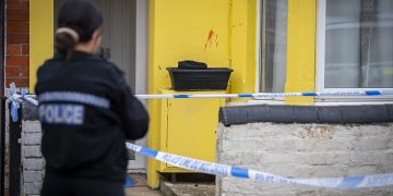 House in Swindon cordoned off as a crime scene following violent attack
