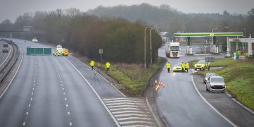 Pedestrian, 40s, killed in M4 crash as police continue collision investigation