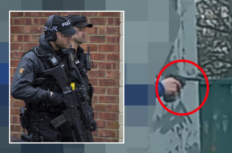 Armed police deployed after teenager spotted with gun in Swindon