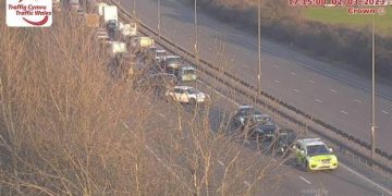 Wiltshire woman, 30s, arrested over serious crash on M4 in Wales