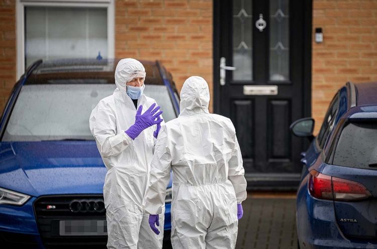 GALLERY: Man shot in Swindon home – police comb scene for evidence
