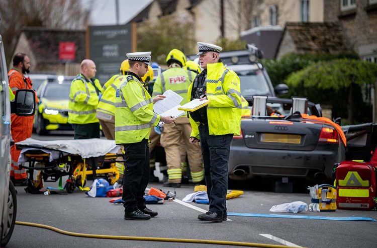 Two people seriously injured in head-on collision in Malmesbury