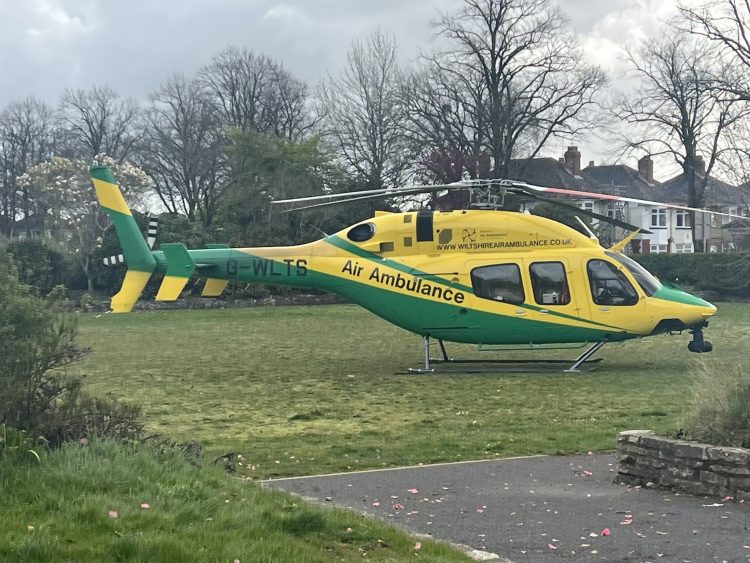 Mother and baby struck in ‘hit-and-run’ as Wiltshire Air Ambulance tasked