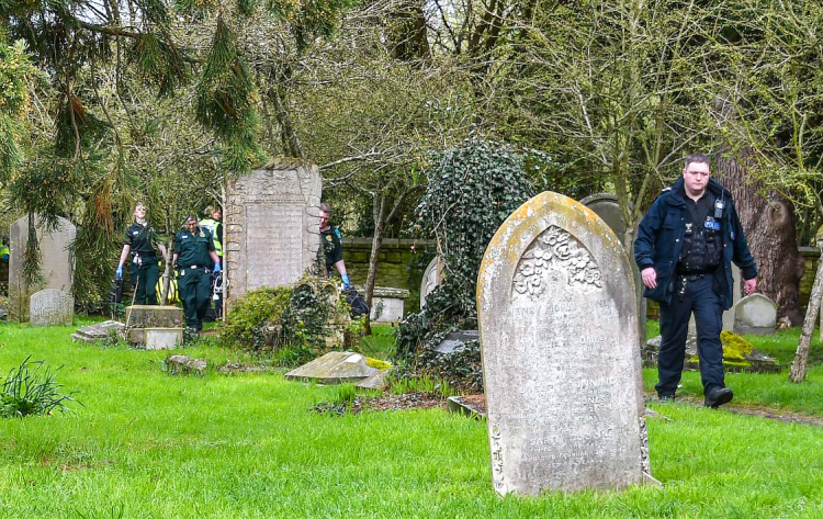 Man dies as police and ambulance called to Melksham cemetery incident