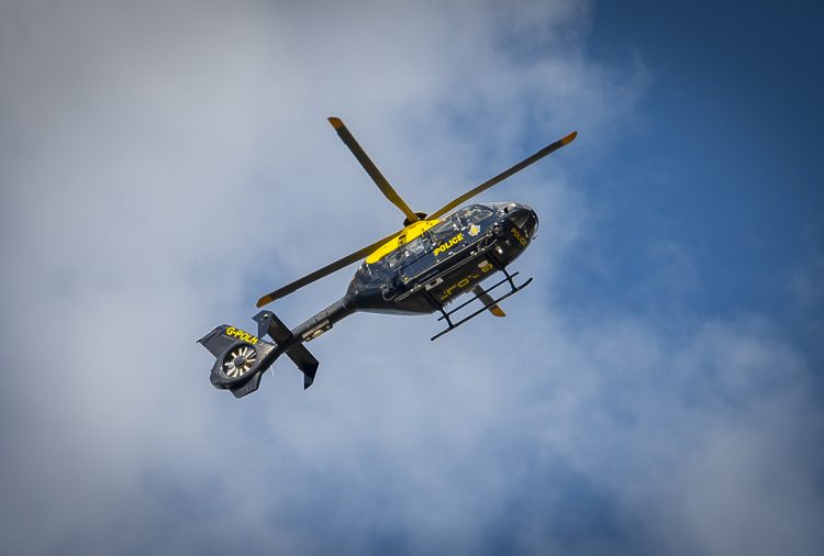 Police helicopter searches Chippenham after driver flees at ‘high speed’