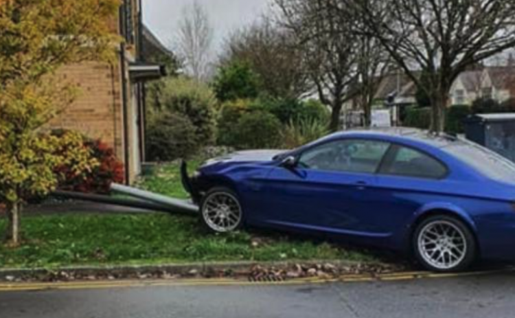 Man, 27, who crashed during pursuit in Swindon banned from driving