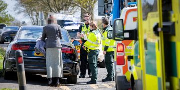 Casualty taken to hospital following crash on busy A417 near Fairford
