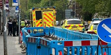 Two men treated by paramedics after assault in Swindon town centre