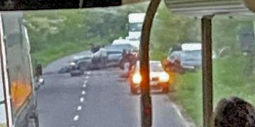 A420 near Swindon blocked as emergency services attend crash