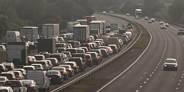 Driver arrested after road traffic collision on M4 near Chippenham