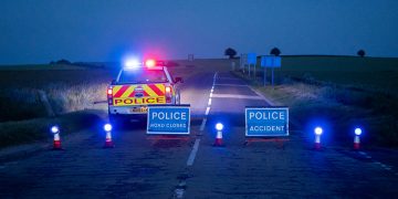 Van driver dead as two air ambulances land for A360 crash