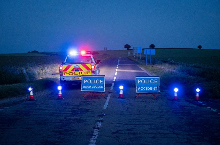 Van driver dead as two air ambulances land for A360 crash