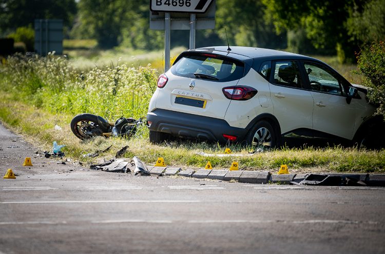 Two air ambulances called to treat injured biker after Wiltshire crash