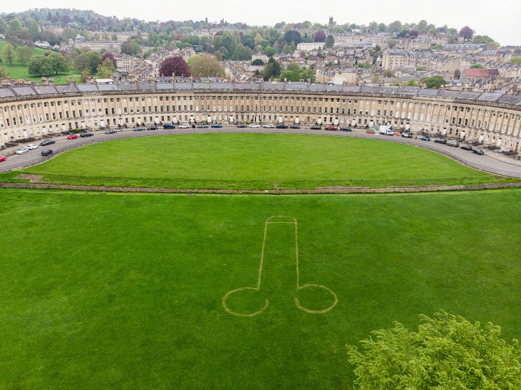 Huge penis mown into ‘perfect lawn’ on Bath’s most exclusive street
