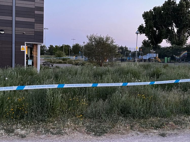 Crime scene in Corsham after ‘driver deliberately hits pedestrian’