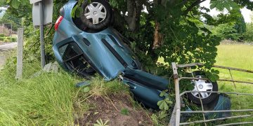 Several teenagers involved in shocking crash in Wiltshire village