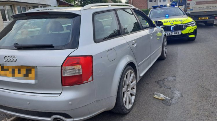 Driver arrested in Calne after he’s seen ‘headbutting steering wheel’