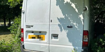 Driver arrested after Swindon pursuit – as van ditched on roundabout