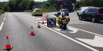 M4 in Wiltshire closed by police after serious road traffic collision
