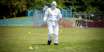 Forensic work ongoing in field where Swindon boy was repeatedly knifed