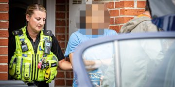 Police officers arrest Swindon man, 50s, on suspicion of voyeurism