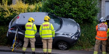 Firefighters ‘stabilise’ car after road traffic collision in Chippenham