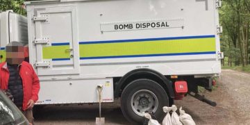 Children discover bomb in Wiltshire forest and police cordon off area