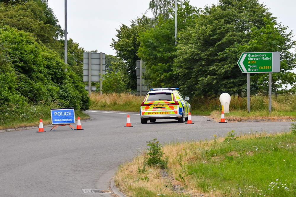 A361: Man and woman seriously injured in crash involving tractor