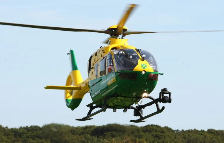 Woman dies in Corsham as air ambulance medics battle to save her life
