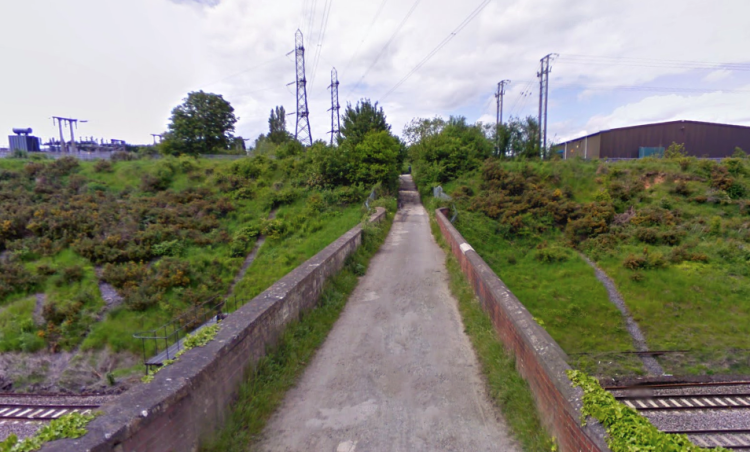 Man detained under Mental Health Act after ‘sitting on railway bridge’