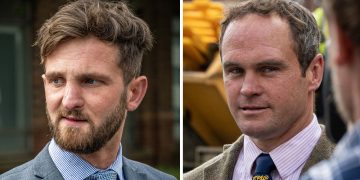 Wiltshire hunt duo convicted after video shows fox being thrown to hounds