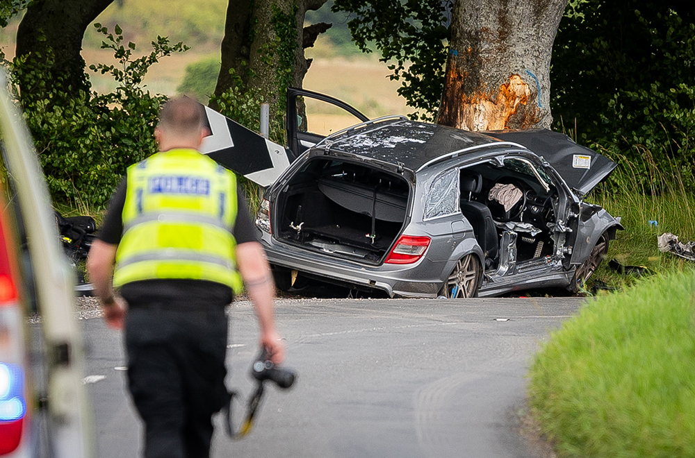 Car crashes into tree on Wiltshire lane as driver seriously injured 