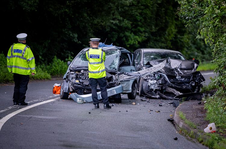 Teen driver, 17, airlifted in critical condition as four hurt in A4 crash